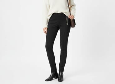 h m legginsy 34 damskie: H&M, Spodnie materiałowe damskie, rozmiar S — 7