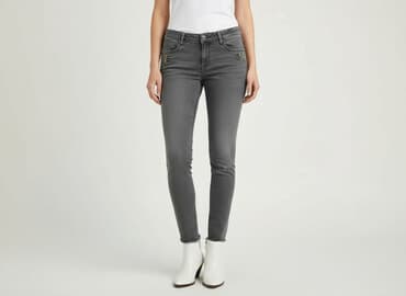 jeansy damskie proste nogawki: Blind Date, Jeansy damskie, rozmiar L — 7