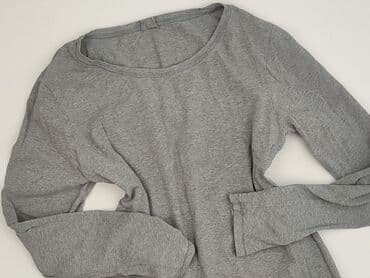 szara bluzka h m: Bluzka damska, rozmiar M — 1