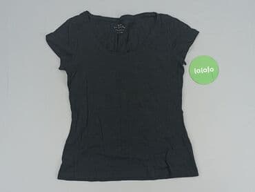 bluzka z dlugim rekawem czarna: Janina, T-shirt damski, rozmiar L — 2