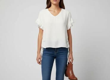 koszulka termoaktywna biala: Express, Bluzka damska, rozmiar XS — 7