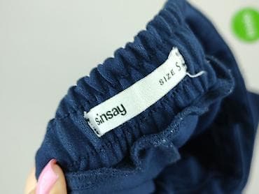 jeans amicci: Material trousers for women, size S — 5