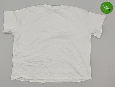 basic oversize t shirt: Bershka, T-shirt damski, rozmiar L — 3