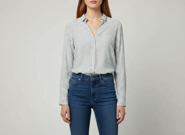 biala koszula 140: Koszula damska, rozmiar S — 1