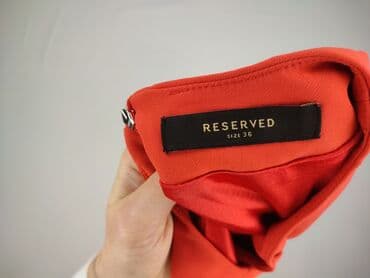 czerwona sukienka czarne rajtuzy: Reserved, Sukienka damska, S — 4