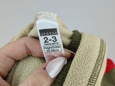 sukienka w geometryczne wzory h: Sweatshirt, George, 2-3 years, 92-98 cm, condition - Perfect — 5