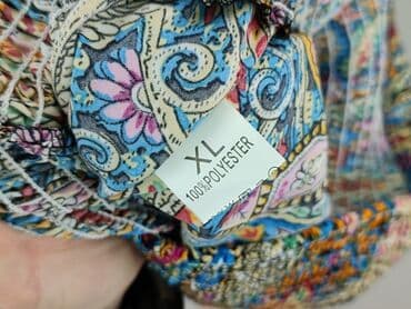 obcisłe szorty: Spodnie materiałowe damskie, XL — 4