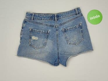 szorty damskie dzinsowe mocno wycięte: Denim, Szorty damskie, rozmiar S — 3