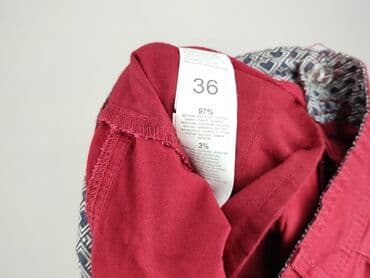 czerwone spodnie reserved: Reserved, Spodnie materiałowe damskie, S — 5