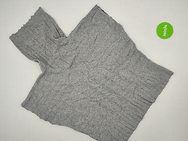 sweter dekolt serce: Ponczo damskie, rozmiar One size — 3