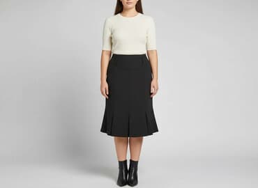 spódnice damskie klasyczne: Spódnica damska, rozmiar XL — 8