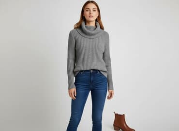 c a body: United Colors of Benetton, Sweter damski, rozmiar S — 6