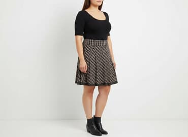 spódnice plisowane krata: Spódnica damska, rozmiar 2XL — 1