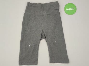 legginsy czarne woskowane: Legginsy Krótkie damskie, rozmiar S — 2