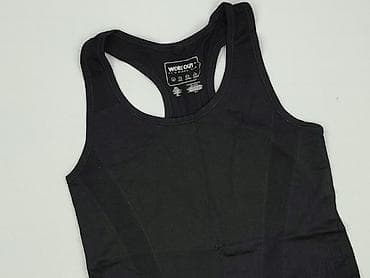 czarne dresy: Tu workout active wear, Top damski, rozmiar S — 1