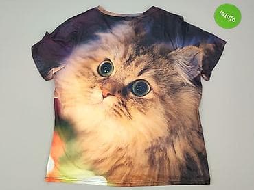 cat: T-shirt damski, rozmiar XL — 3