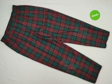 rajstopy z charakterystycznym wzorem: Spodnie materiałowe damskie, M — 2