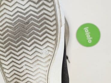 spodnie woskowane czarne: Trampki damskie, rozmiar 39 — 5