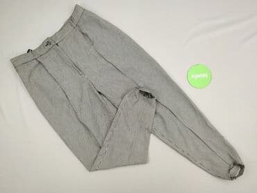 spodnie serduszka by o la la czarne: Spodnie materiałowe damskie, rozmiar 2XL — 2