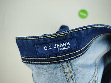 spodnie girlfriend: Jeansy damskie, rozmiar L — 5