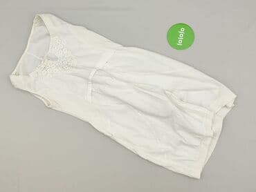 biała sukienki ażurowa: Sukienka damska, rozmiar S — 2