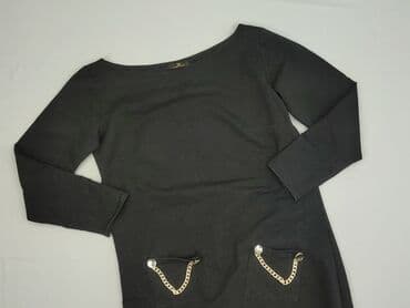 czarne sandały płaskie ccc: Elisabetta Franchi, Tunika damska, S — 1