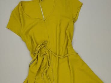 shein zolta sukienka: Sukienka damska, rozmiar S — 1