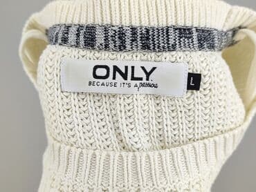 swetry only: ONLY, Sweter damski, rozmiar L — 4