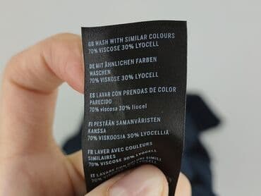 szerokie spodnie pepco: Spodnie materiałowe damskie, rozmiar S — 5