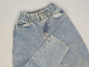 Jeans, Little kids, 4-5 years, 110, condition - Perfect