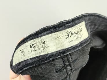 jeansy bordowe damskie: Denim Co, Jeansy damskie, rozmiar L — 4