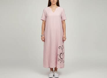 sukienka maxi born2be: Exclusive, Women`s dress, size 3XL — 1