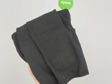 jeansy paper bag reserved: Material trousers for women, size M — 5