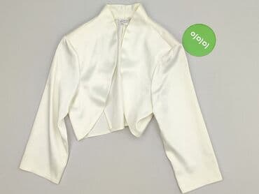 krótkie eleganckie sukienki na wesele: Narzutka damska, rozmiar M — 2