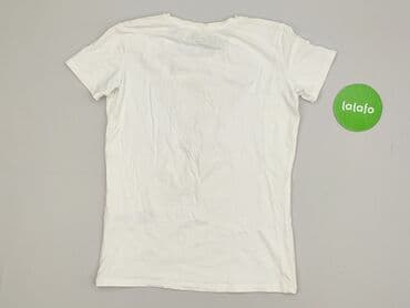 białe t shirty guess: Guess, T-shirt damski, rozmiar S — 4