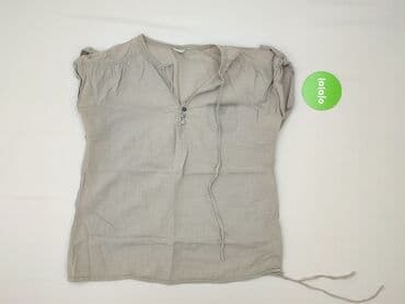 beżowe buty na koturnie ccc: CAMAIEU, Bluzka damska, rozmiar L — 2