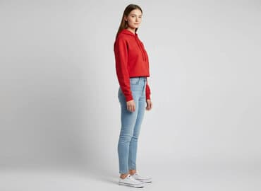 bluzy ze śmiesznym nadrukiem: Fruit Of The Loom, Bluza z kapturem damska, rozmiar S — 1