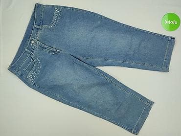 jeans trafaluc: Spodnie 3/4 damskie, rozmiar M — 2
