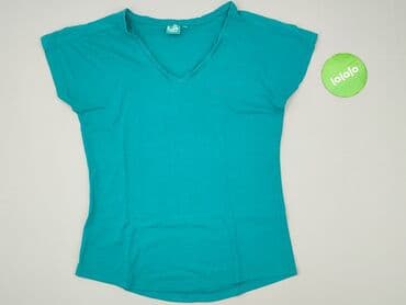 czarne t shirty damskie w serek: T-shirt damski, rozmiar 2XL — 2