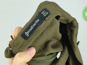 jeansowe spodnico spodenki stradivarius: Stradivarius, Szorty damskie, L — 4