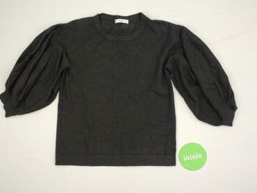czarne t shirty basic: Mango, Bluzka damska, rozmiar M — 2