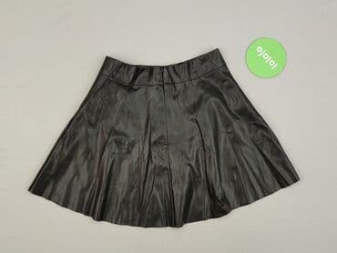 spódnice czarne eko skóra: Spódnica damska, rozmiar S — 3