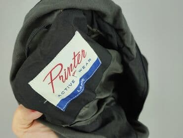 kurtki czarne z kapturem: Active Wear, Вітрівка для чоловіків, розмір L — 4