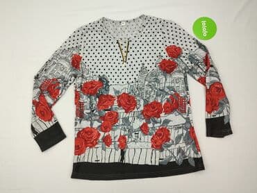 czerwona bluzki plus size: Bluzka damska, XL — 2