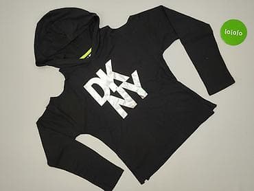 dkny dresy: DKNY, Bluza z kapturem damska, rozmiar L — 2