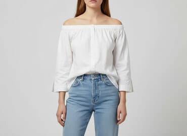 białe bluzki ciążowe: ONLY, Bluzka damska, rozmiar M — 6