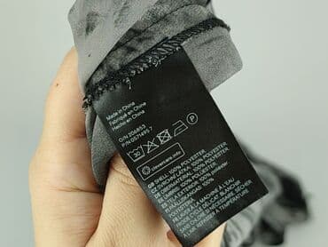 szara bluzka h m: H&M, Tunika damska, rozmiar S — 5