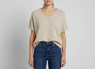 sweter kopertowy wiązany zara: Sweter damski, rozmiar L — 6