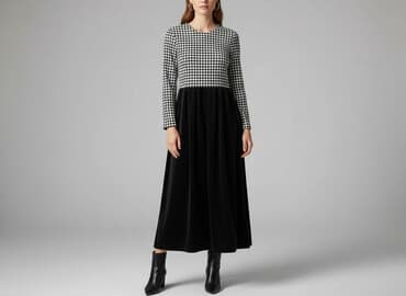 eleganckie sukienki wizytowe plus size: Sukienka damska, rozmiar S — 5