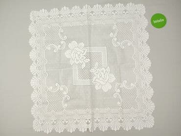 narzuta na łóżko: Serwetka 45 x 45, kolor - Biały, stan - Bardzo dobry — 3